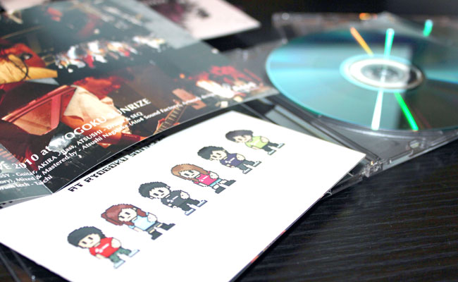 CD・DVDジャケデザイン