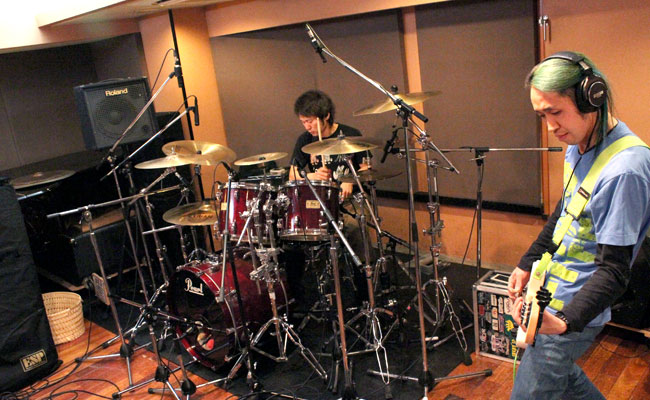 バンドレコーディング